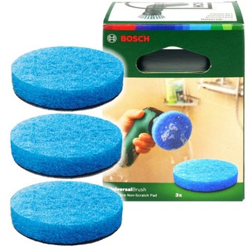 Zestaw 3 padów mikrofibra do UNIVERSALBRUSH BOSCH