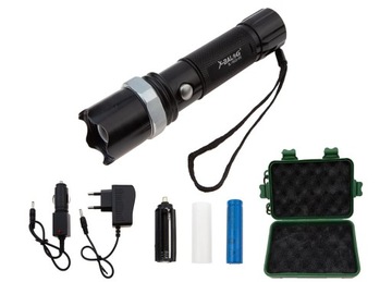 СВЕТОДИОДНЫЙ ПОЛИЦЕЙСКИЙ ФОНАРЬ ZOOM CREE XM-L RANGE 600M L010