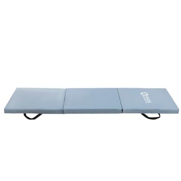 SKŁADANY MATERAC GIMNASTYCZNY HMS PREMIUM 180x60x5cm SZARY