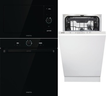 Zestaw GORENJE BOS6737SYB + BM235G1SYB + GV520E10S SMK