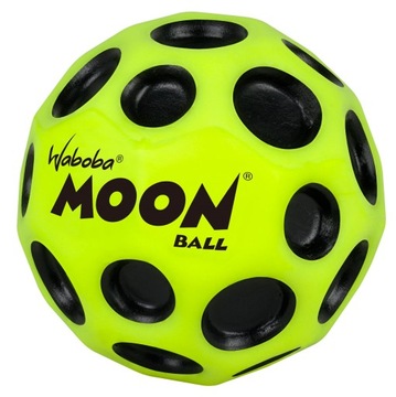 Gumowa Piłeczka Waboba Moon Ball Yellow Neon Żółta Wysoko Się Odbija 63mm