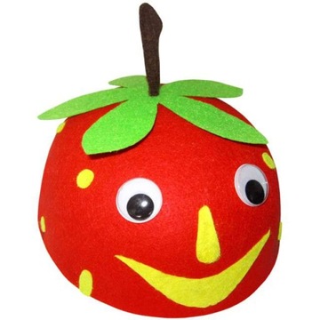 ШЛЯПНОЙ наряд КЛУБНИКА фруктовая КЛУБНИКА карнавальная