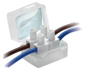 MAŁA PUSZKA POŁĄCZENIOWA ŻELOWA IP68 GELBOX 45x45x29 mm