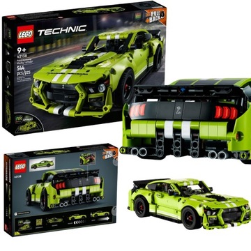 Oryginalne LEGO Technic Ford Mustang Shelby GT500
