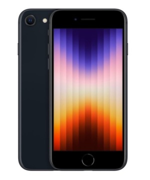 Smartfon Apple iPhone SE 3gen 128GB Midnight