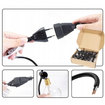 ГИРЛАНДЫ БОЛЬШИЕ УЛИЧНЫЕ САДОВЫЕ ЛАМПЫ 50 ПАТИО БАЛКОН ТЕРРАСА 30М