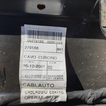 SEDAČKA POHOVKA ZADNÍ LANCIA OE KOŽENÁ 279166