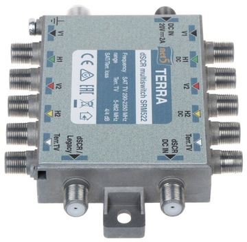 SRM-522 Terra dSCR ABCV проходной мультипереключатель