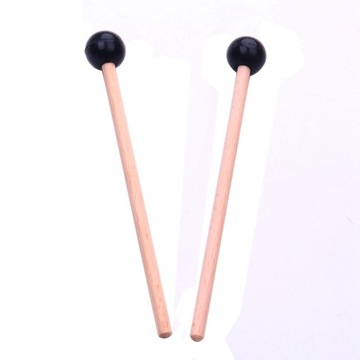 2 шт. профессиональные деревянные барабаны с резиновой головкой ксилофона