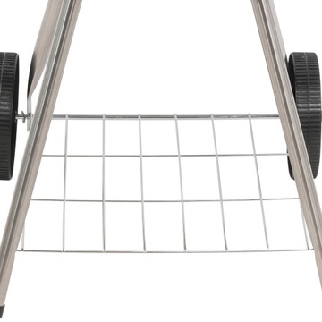 КРУГЛЫЙ САДОВЫЙ УГОЛЬНЫЙ ГРИЛЬ КРЫШКА + КРЫШКА