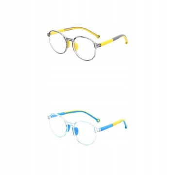Okulary dla dzieci z blokadą niebieskiego światła