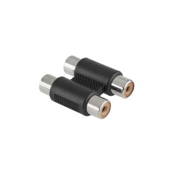 Złącze RCA - RCA Lechpol ZLA0317N czarne
