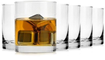 6 szklanek niskich do whisky 250 ml BASIC KROSNO