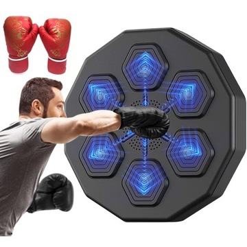 MUSIC BOXING MACHINE BOKSERSKA TRENINGOWY+RĘKAWICE