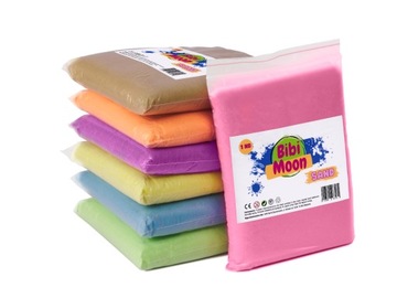 BibiMoon Piasek Kinetyczny 12kg ZESTAW PIASKOWNICA FOREMKI