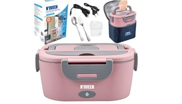 ELEKTRYCZNY LUNCH BOX POJEMNIK PODGRZEWACZ OBIADU DO BIURA AUTA TIRA 12/24V