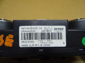 CITROEN C-ELYSEE PANEL KLIMATIZACE 96746550ZD