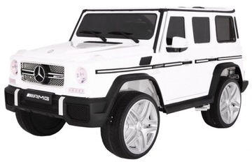 Duże Auto Pojazd Mercedes G65 Pilot Pianka LED MP3