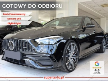 Mercedes Klasa C W206 Limuzyna AMG 2.0 43AMG 408KM 2026 MERCEDES-BENZ C Klasa AMG 43 4-Matic 2.0 (408KM) 2026