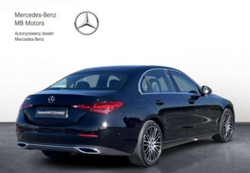 Mercedes Klasa C W206 Limuzyna 1.5 180 170KM 2023 Mercedes-Benz Klasa C Salon PL Avantgarde 9G-Tronic BlindSpot CarPlayAndro, zdjęcie 4