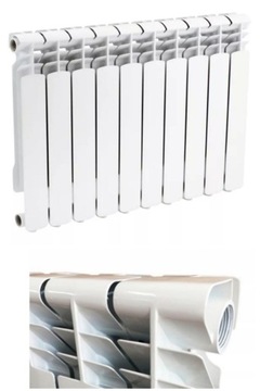 GRZEJNIK ALUMINIOWY KALORYFER 10 ŻEBEREK