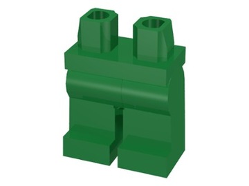 Lego 970c00 nogi zielone Green