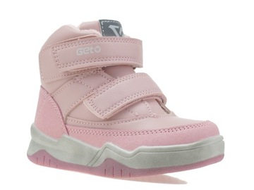 BUTY ZIMOWE DZIEWCZĘCE OCIEPLANE ŚNIEGOWCE NA RZEPY R.25
