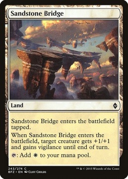 MtG: Sandstone Bridge (BFZ)