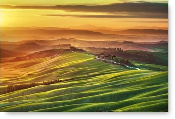 TOSKANIA Włochy plakat obraz 21x30 cm #203