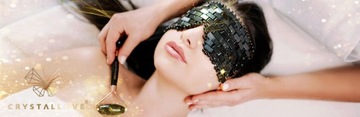 CRYSTALLOVE Lapis lazuli CONTOUR GUA SHA - тарелка из лазурита гуа ша
