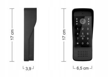 КОМПЛЕКТ ВИДЕОДОМОНА Eura VDP-86A3 С ПОДДЕРЖКОЙ 2 ВХОДОВ 10