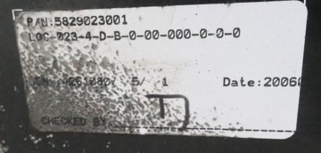 Насос охладителя гидравлического масла Oiltech LOC3-023-4-D-B-0-00-000-0-00-0