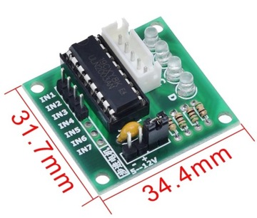 664 Шаговый двигатель 28BYJ-48 5В + ULN2003 Arduino