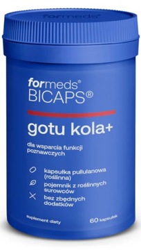 ForMeds BICAPS CITICOLINE+ Gotu Kola 60 kapsułek