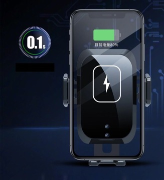 ДЕРЖАТЕЛЬ ДЛЯ ТЕЛЕФОНА ИНДУКТИВНОЕ ЗАРЯДНОЕ УСТРОЙСТВО 15 Вт QC3.0