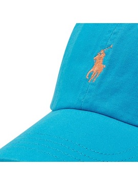Синяя бейсболка с логотипом POLO RALPH LAUREN