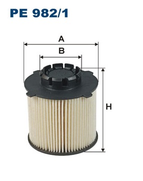 FILTR PALIVA FILTRON PE982/1 OPEL ASTRA PE 982/1