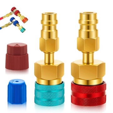 Złącza klimatyzacji R1234YF ADAPTERY R134A, adapter,zestaw do konwersji