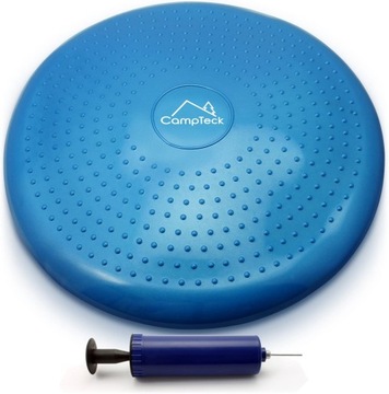 Piłka do balansowania Campteck 32 cm odcienie niebieskiego