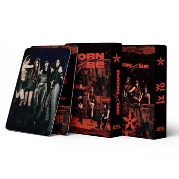 НАБОР 55 открыток ЛОМО KPOP ITZY BORN TO BE