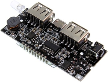 Power Bank 2x USB 2.1A 1A 18650 Литий-ионный ЖК-модуль