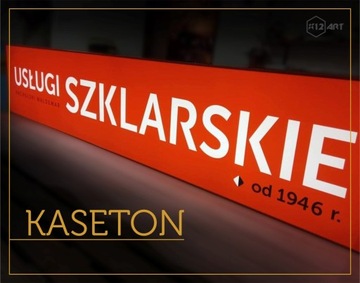 СВЕТОДИОДНАЯ РЕКЛАМНАЯ КОРОБКА 150х50 см + ДИЗАЙН, ВАРШАВА