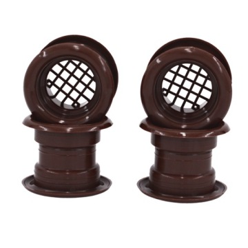 РЕШЕТКА, ДВЕРНАЯ ВТУЛКА, ВЕНТИЛЯЦИОННАЯ ВТУЛКА, КОРИЧНЕВЫЙ x4