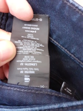 G-STAR RAW-SUPER SPODNIE 30/32 Y8