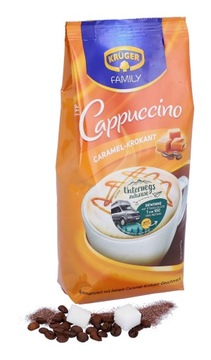 Kawa Cappuccino Kruger 500g Carmel Karmelowe DE
