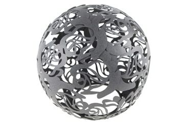 Kula Ogrodowa Dekoracyjna METALOWA Na Swiece LED METALOPLASTYKA