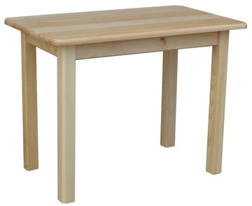 STÓŁ KUCHENNY 100x60 DREWNIANY SOSNOWY SOLIDNY