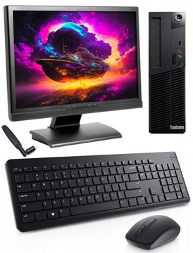 Zestaw Komputerowy LENOVO M73 SFF i5 4430 8GB 120SSD WIN10 + KM3322