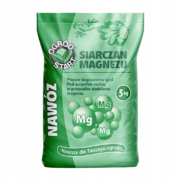 SIARCZAN MAGNEZU 5KG NAWÓZ PRZECIW BRĄZOW. IGIEŁ