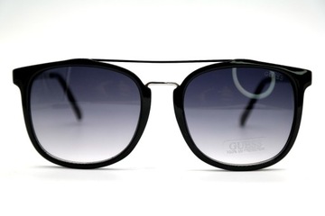 GUESS Okulary męskie/damskie czarne GF5059 01B